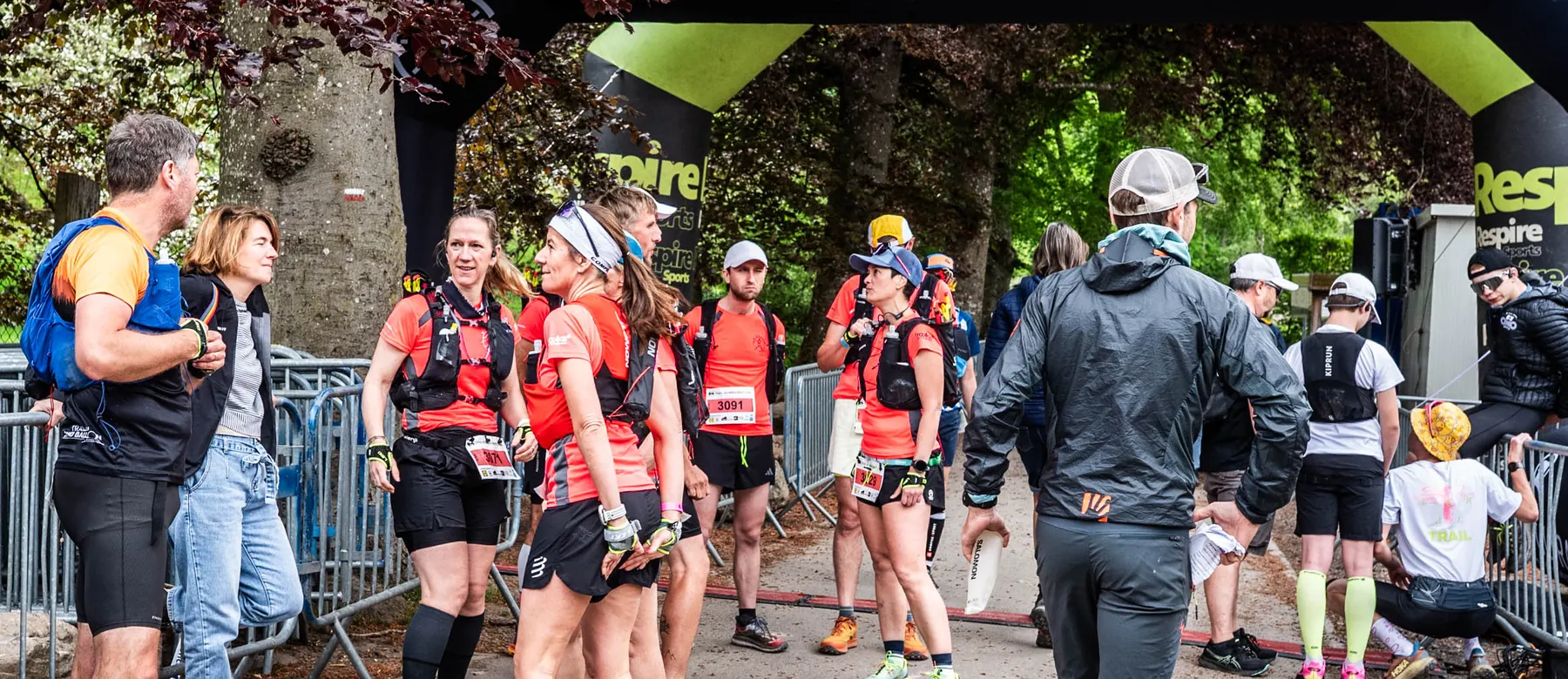 Balisage du parcours du Trail du Ninglinspo